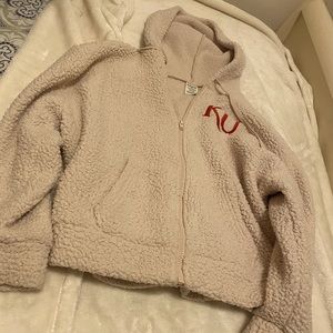 PINK ku sherpa jacket